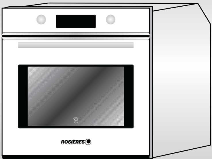 ROSIERES RFD7759MRB - USER INSTRUCTIONSOVENS - 1