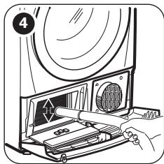 ZANUSSI THE7050 - Nettoyage du filtre - 14