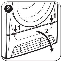ZANUSSI THE7050 - Nettoyage du filtre - 12