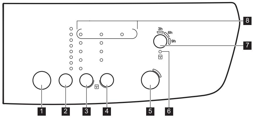ZANUSSI THE7050 - PANNELLO DEI COMANDI - 1