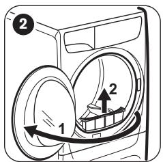 ZANUSSI THE7050 - CLEANING THE FILTER - 2
