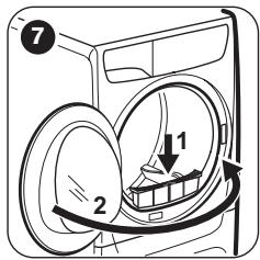 ZANUSSI THE7050 - Nettoyage du filtre - 7