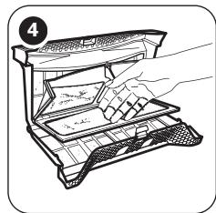 ZANUSSI THE7050 - Nettoyage du filtre - 4