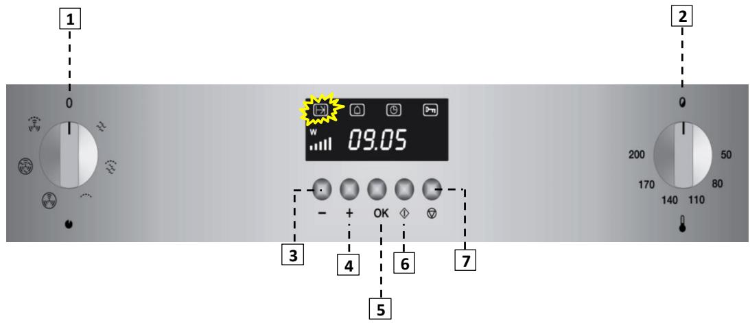 SMEG SC445MCX-1 - Décongélation en fonction du temps (manuel) - 1
