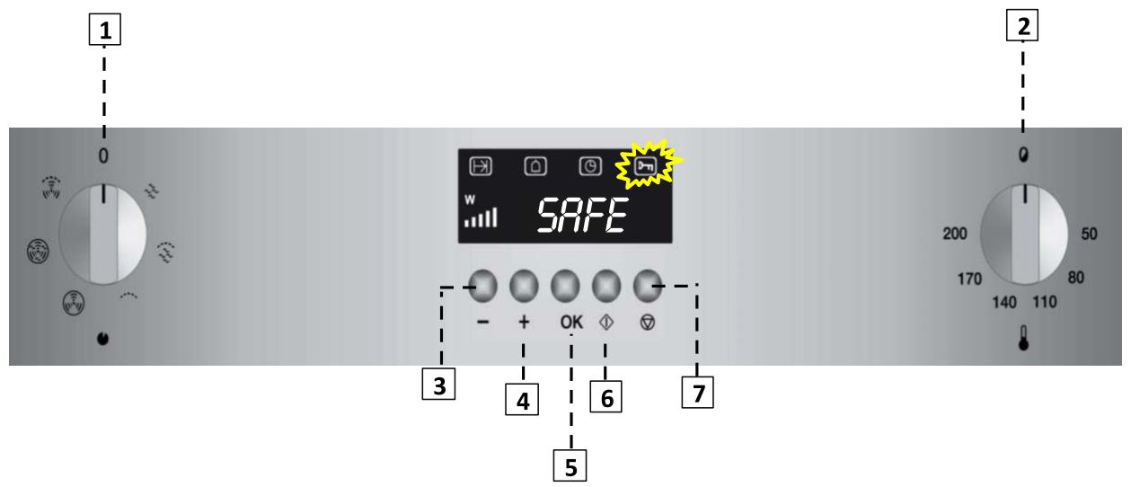 SMEG SC445MCX-1 - Blocage de sécurité - 1