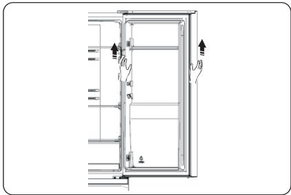 HISENSE RB327N4AD2 - Invertire la porta - 5