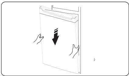 HISENSE RB327N4AD2 - Inversion de la porte - 12
