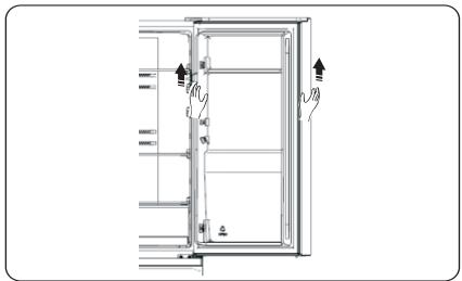 HISENSE RB327N4AD2 - Invertir la puerta - 5