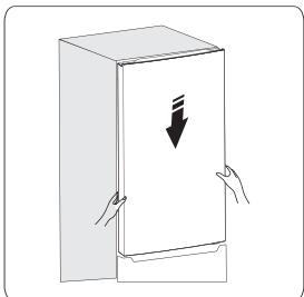 HISENSE RB327N4AD2 - Invertir la puerta - 14