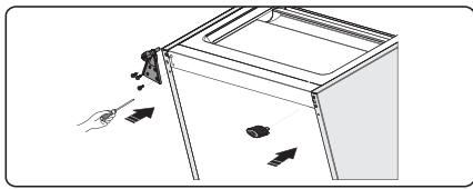 HISENSE RB327N4AD2 - Inversion de la porte - 11