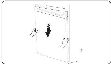 HISENSE RB327N4AD2 - Invertir la puerta - 12