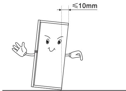 HISENSE RB327N4AD2 - Leveling of appliance - 1