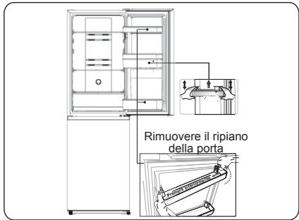 HISENSE RB327N4AD2 - Invertire la porta - 1
