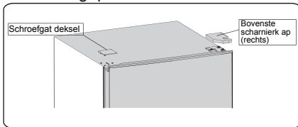 HISENSE RB327N4AD2 - Het omkeren van de deur - 2