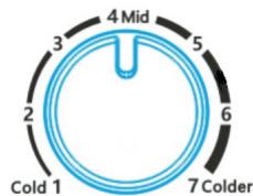 HISENSE RB327N4AD2 - Regolatore di temperatura nel vano frigorifero - 1