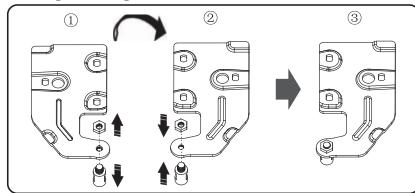 HISENSE RB327N4AD2 - Invertir la puerta - 4