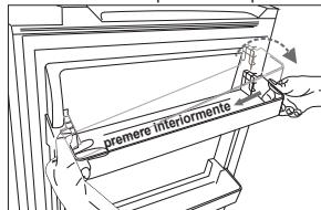 HISENSE RB327N4AD2 - Rimuovere e installare il ripiano della porta - 2