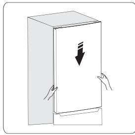 HISENSE RB327N4AD2 - Inversion de la porte - 14