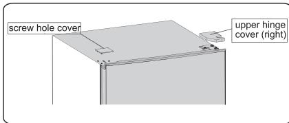HISENSE RB327N4AD2 - Reversing the door - 2