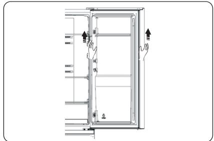 HISENSE RB327N4AD2 - Het omkeren van de deur - 5