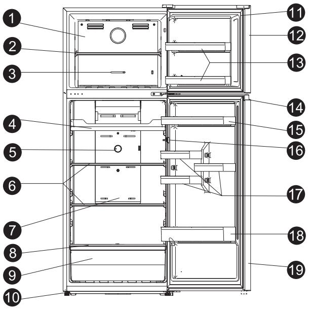 HISENSE RT600N4DC2 - Description of the appliance - 1
