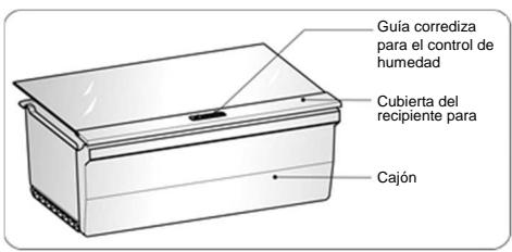 HISENSE RT600N4DC2 - Cajón Crisper y control de humedad - 1