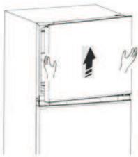 HISENSE RT600N4DC2 - Reversing the door - 4