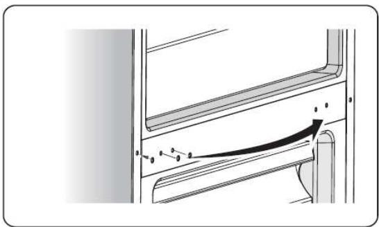 HISENSE RT600N4DC2 - Invertire la porta - 8