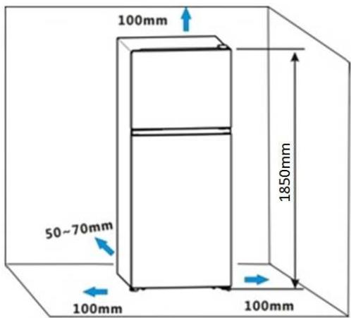 HISENSE RT600N4DC2 - Ventilation de l'appareil - 2
