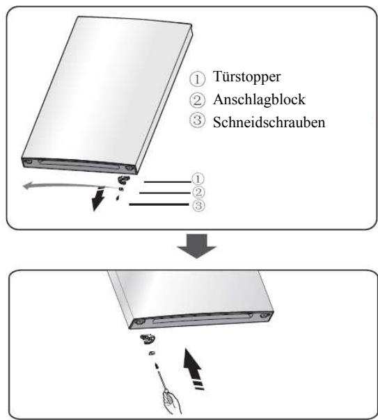 HISENSE RT600N4DC2 - Seitenwechsel der Tür - 5