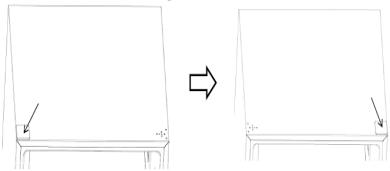 HISENSE RT600N4DC2 - Reversing the door - 3