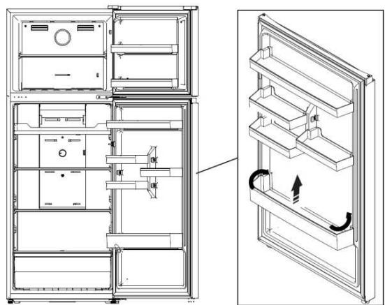 HISENSE RT600N4DC2 - Invertire la porta - 1