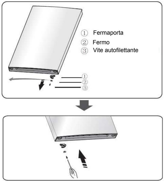 HISENSE RT600N4DC2 - Invertire la porta - 5