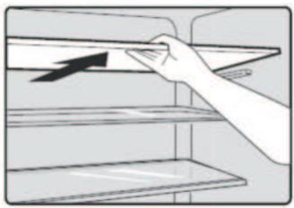 HISENSE RT600N4DC2 - Shelf in Refrigerator chamber - 1
