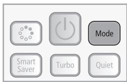 Mode Smart Saver Turbo Quiet