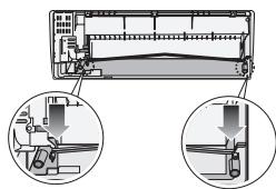 SAMSUNG AQV-09-YWAX - Changement de direction du tuyau d'évacuation - 1
