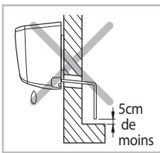 5cm de moins