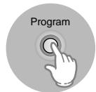 SAMSUNG MCD-SF85 - Pour changer le programme - 2
