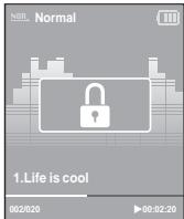 SAMSUNG YP-K3JQR - Fonction Lock (Verrouillage) - 1