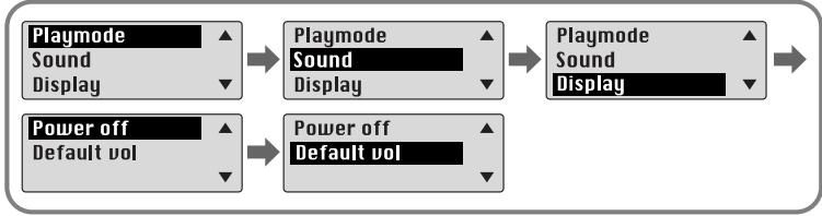 SAMSUNG YP-T4H - Settings - 1