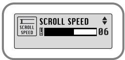 SAMSUNG YP-T4H - Scroll Speed - 1