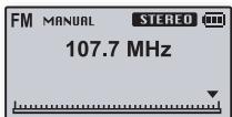 SAMSUNG YP-U3JQW - Recherche de stations FM - 2