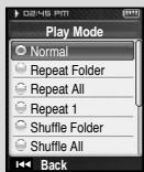 SAMSUNG YP-T8A - Play Mode - 1