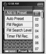 SAMSUNG YP-T8A - I Add to Preset - 1