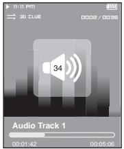 SAMSUNG T9 1GB - Réglage du volume - 1