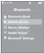 SAMSUNG T9 1GB - Utiliser la fonction Bluetooth (suite) - 1