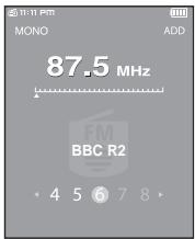 SAMSUNG T9 1GB - Réglage manuel des fréquences - 1
