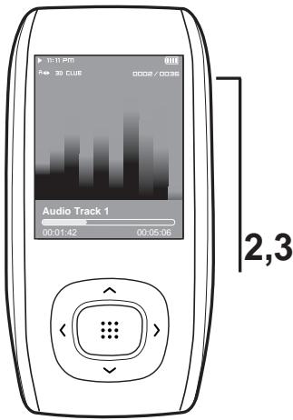 SAMSUNG T9 1GB - Appuyez sur le bouton [ > ]. - 2