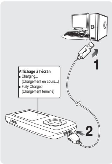 SAMSUNG T9 1GB - Chargement de la batterie - 1