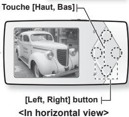 Touche [Haut, Bas] [Left, Right] button